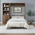 White Queen Size Wall Bedframe P16085