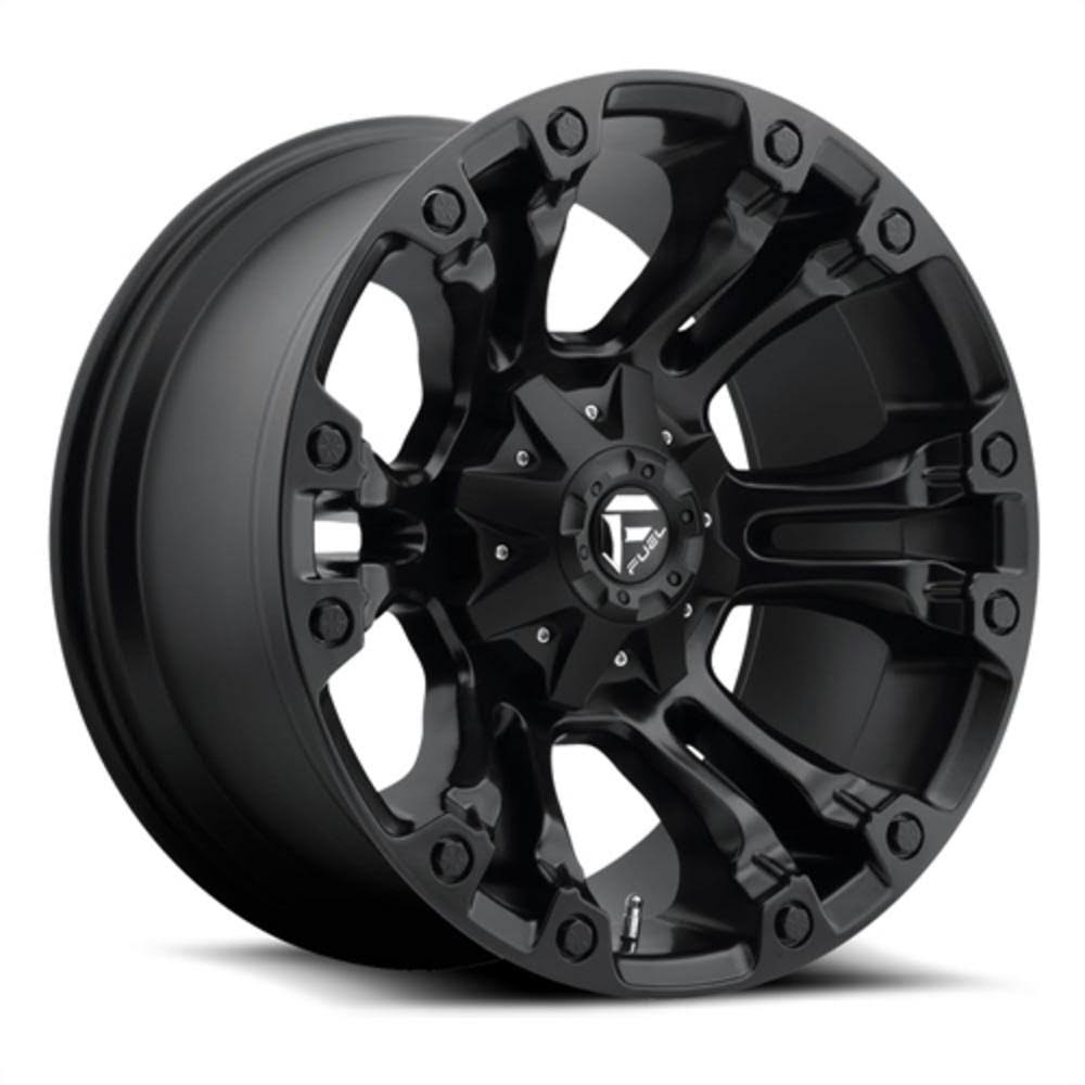 17x9 Matte Black Wheel with 5 on 4.5 and 5 on 5 Bolt Pattern F912011