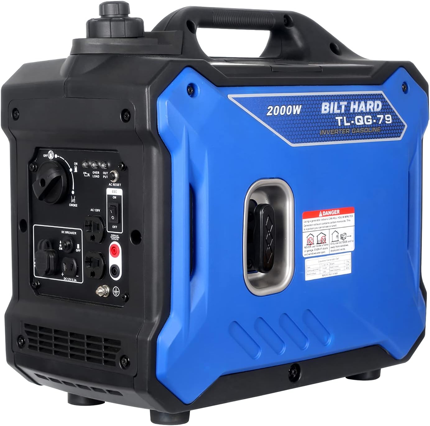 Portable Inverter Generator 2000 Watt Gas Powered G1980