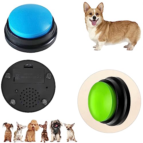 Green Orange Voice Recording Button for Pet Training Q97725