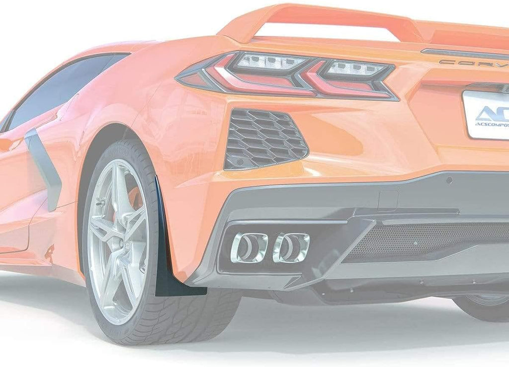 Painted Carbon Flash Black Splash Guards R33647