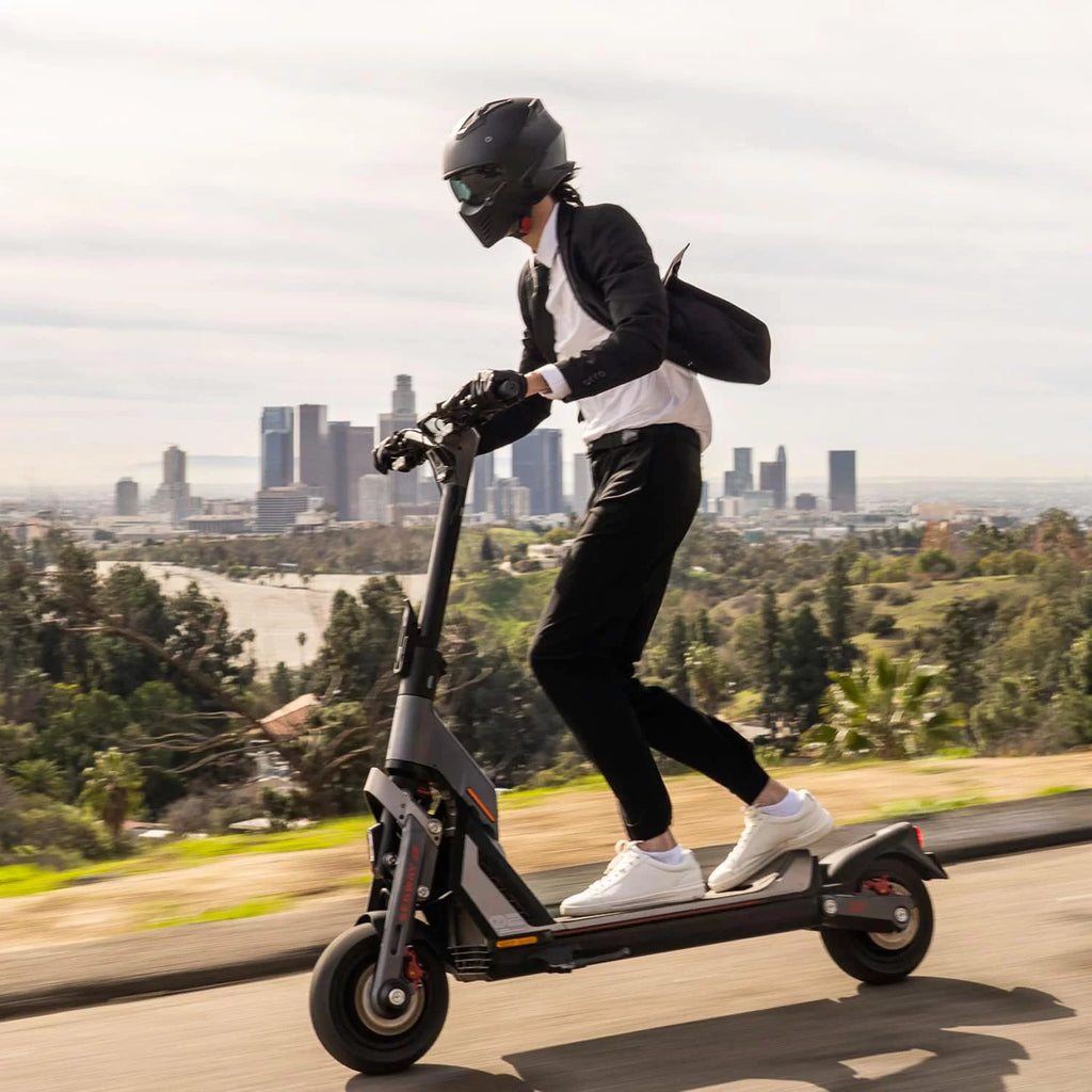 3000W Motor 43.5 Miles Long Range Dual Suspension 11" Tires Foldable Scooter C59637