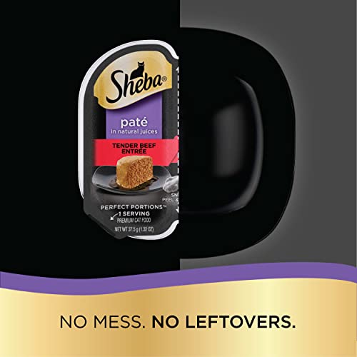 Paté Wet Cat Food Trays, 24 Count, 48 Servings, Tender Whitefish and Tuna Entrée, Twin-Pack Trays B8608