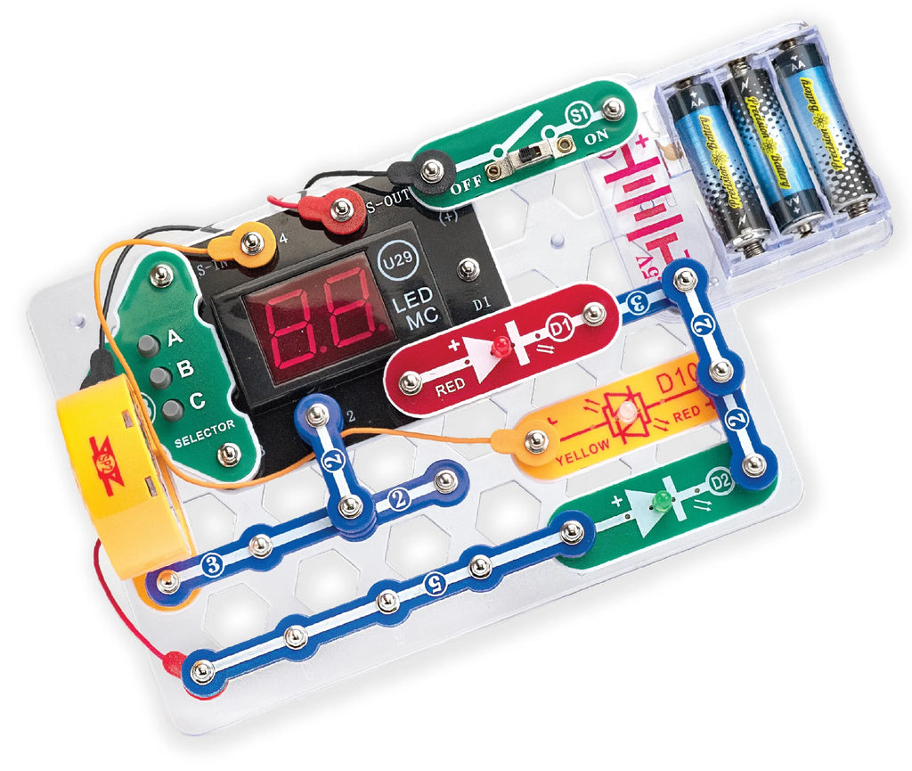 Electronics Exploration Kit, Over 60 Projects, STEM Educational Toy for Kids 8+ O2804