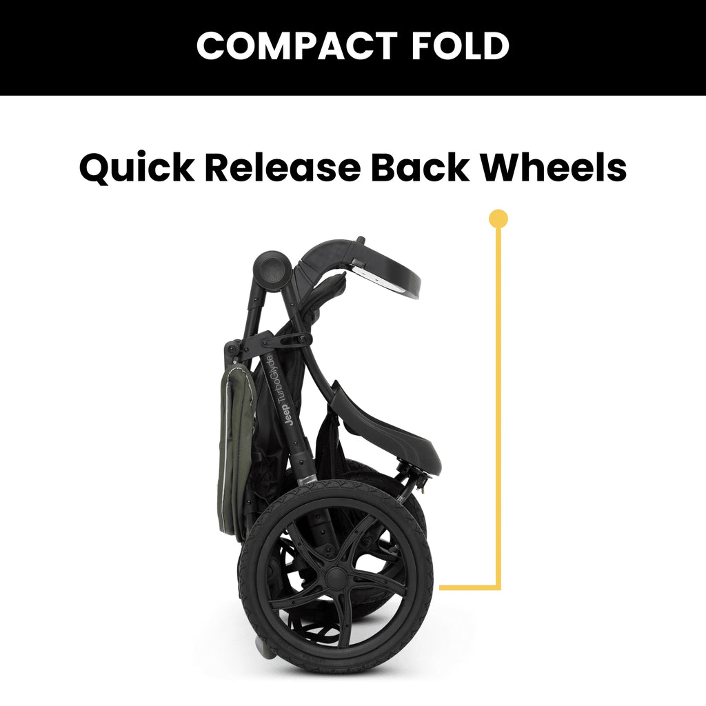 Black Jogging Stroller F871