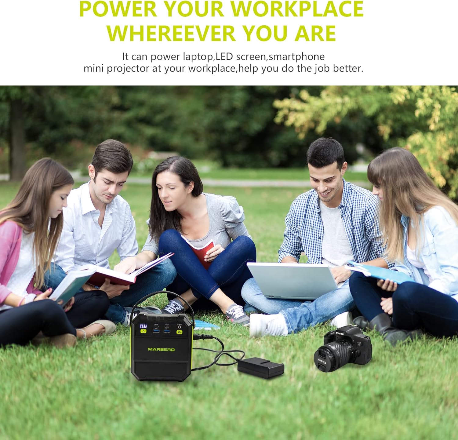 83Wh 22500mAh Portable Power Station with AC Outlet 4 USB Ports L209