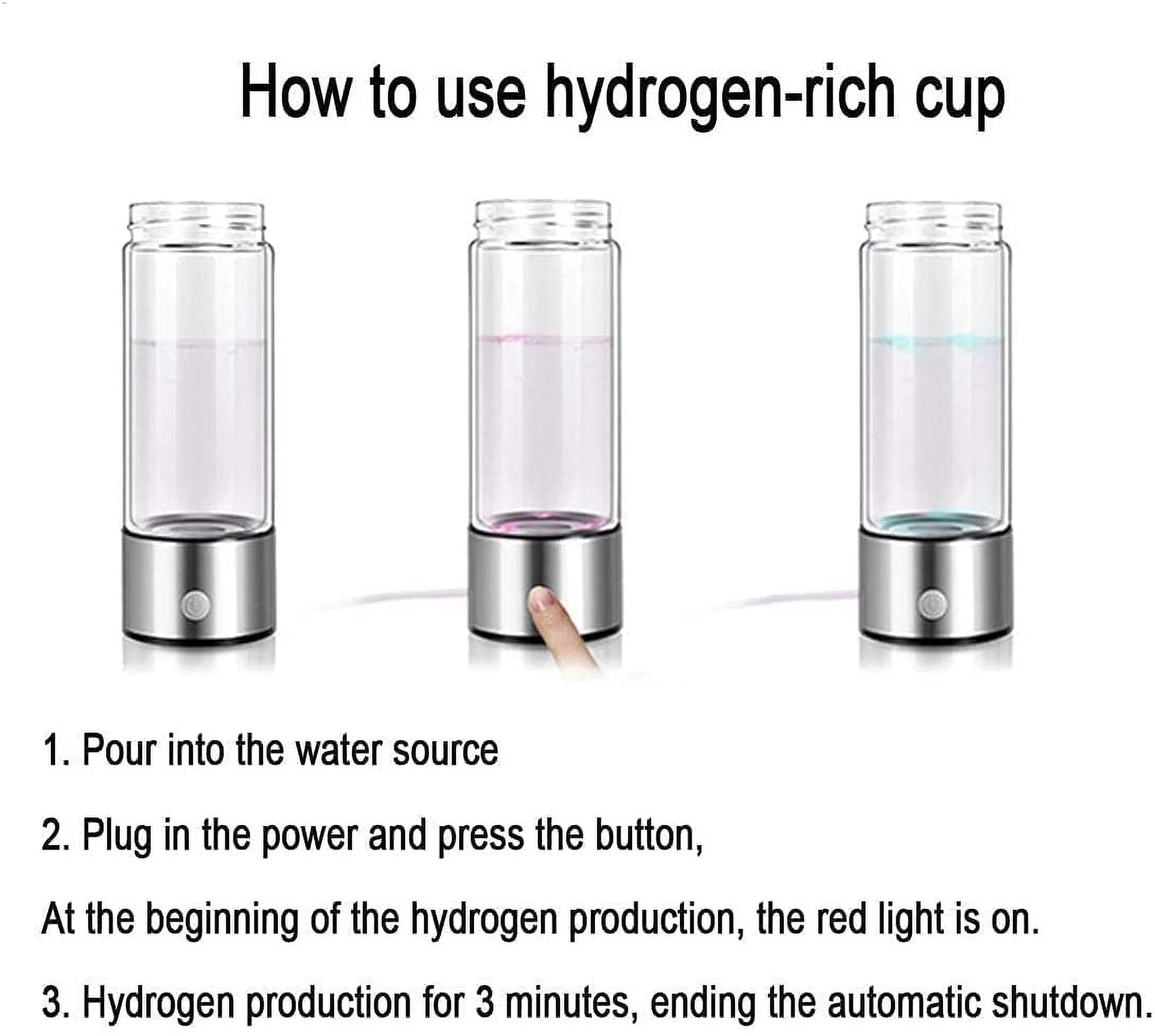 Hydrogen Water Bottle G74895