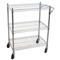 Chrome 3-Tier Heavy Duty Utility Cart I100310