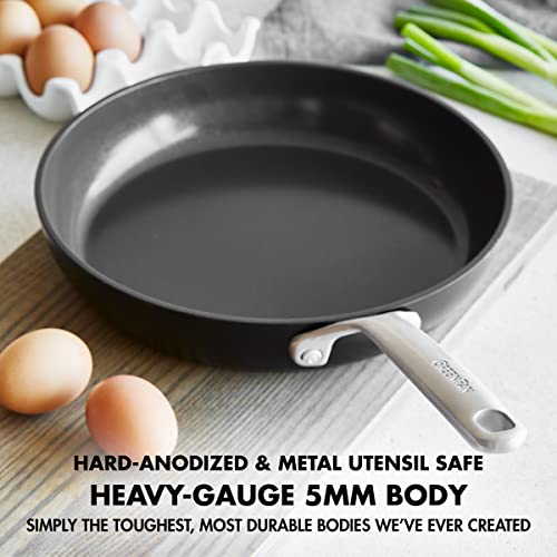 Black 10" Healthy Ceramic Nonstick Frying Pan U741
