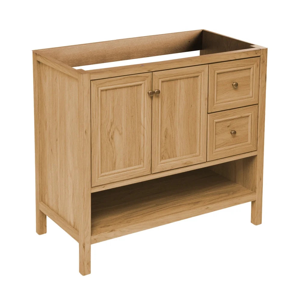 Natural Oak Bathroom Vanity S34493