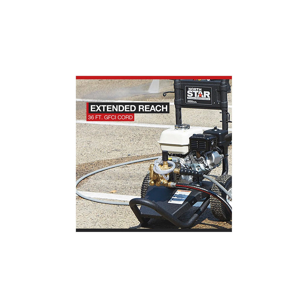 4000 PSI 4 GPM 115 Volts Electric Wet Steam Cleaner and Hot Water Pressure Washer Y5955