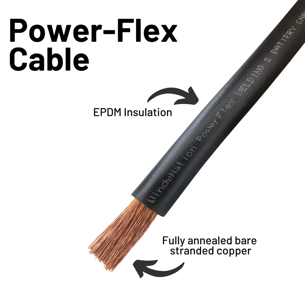 Black 25 ft. Welding Cable G61501