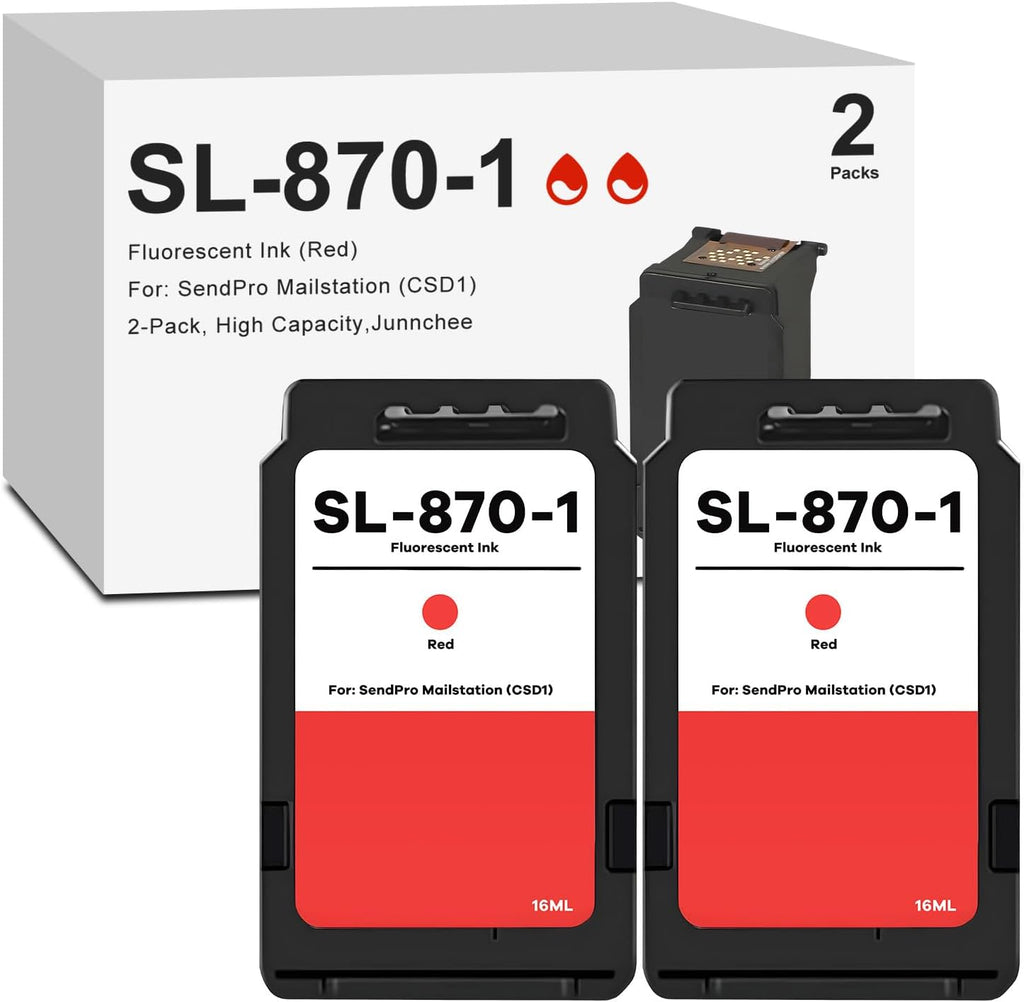 Red Ink Cartridge 2-Pack O721310