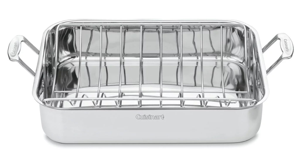 Stainless Steel 16" Roasting Pan with Rack Z2453