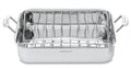 Stainless Steel 16" Roasting Pan with Rack Z2453
