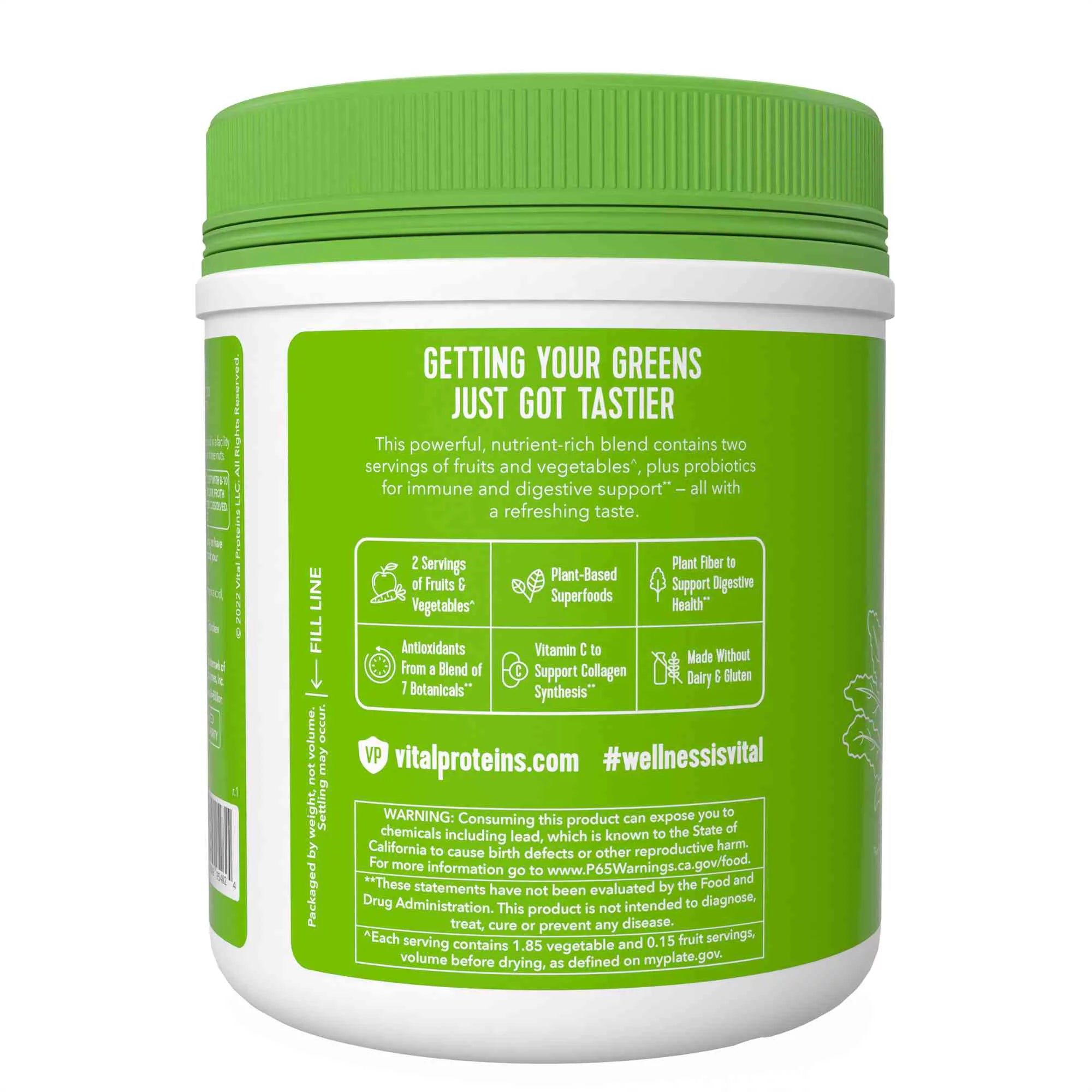 9.34 oz Green Apple Daily Greens J9002
