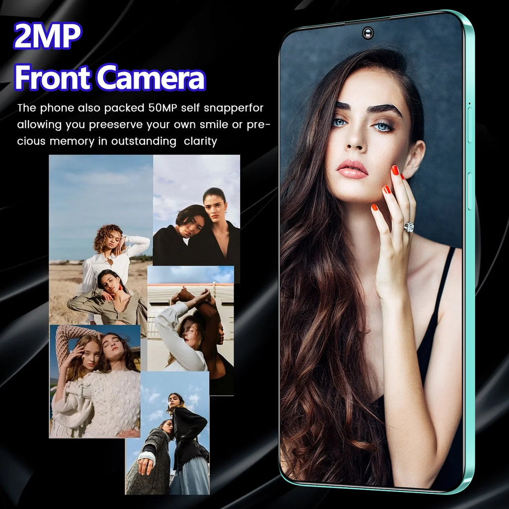 Black 6.52" 4G Dual Sim Unlocked Android Smartphone O29574