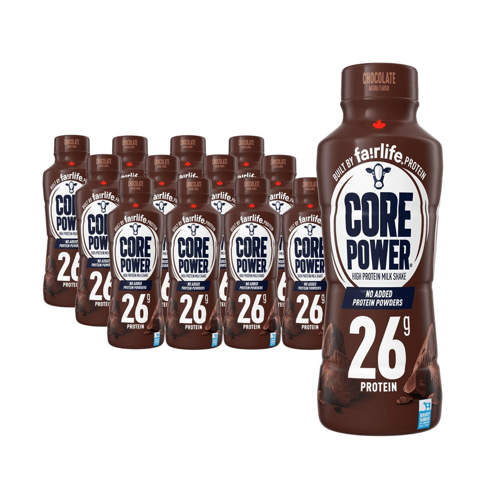 Chocolate Protein Milk Shakes, 414mL, Pack of 12 C185