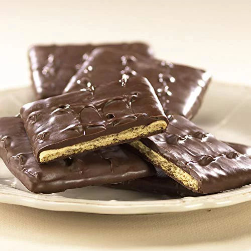 18 Count Milk Chocolate Covered Graham Crackers E215