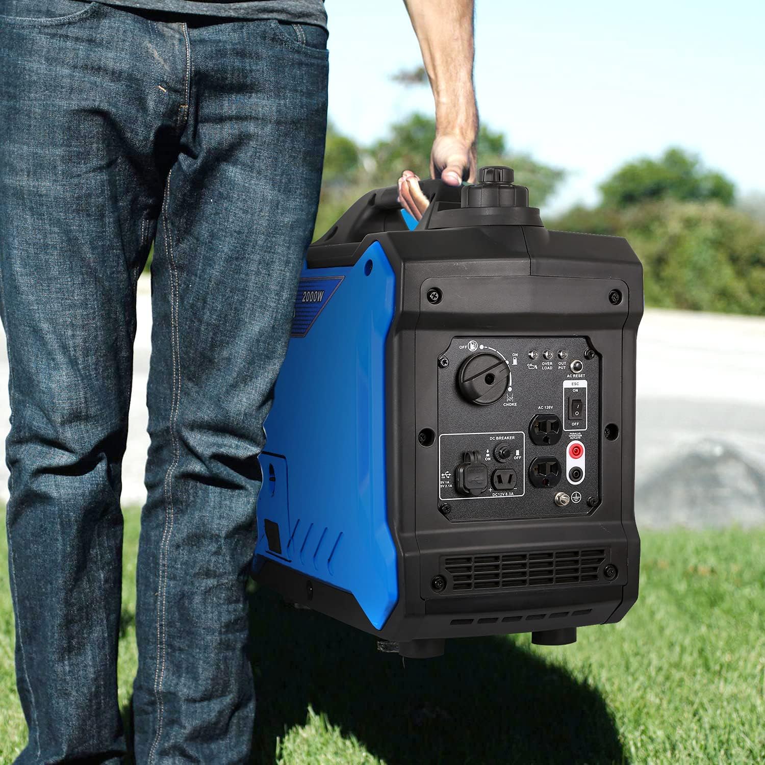 Portable Inverter Generator 2000 Watt Gas Powered G1980