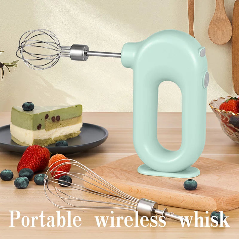 Rechargeable Stainless Steel Hand Mixer J652