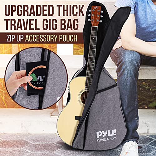 4/4 Full Size Acoustic-Electric Guitar Kit with 4-Band EQ, Spruce Mahogany B325