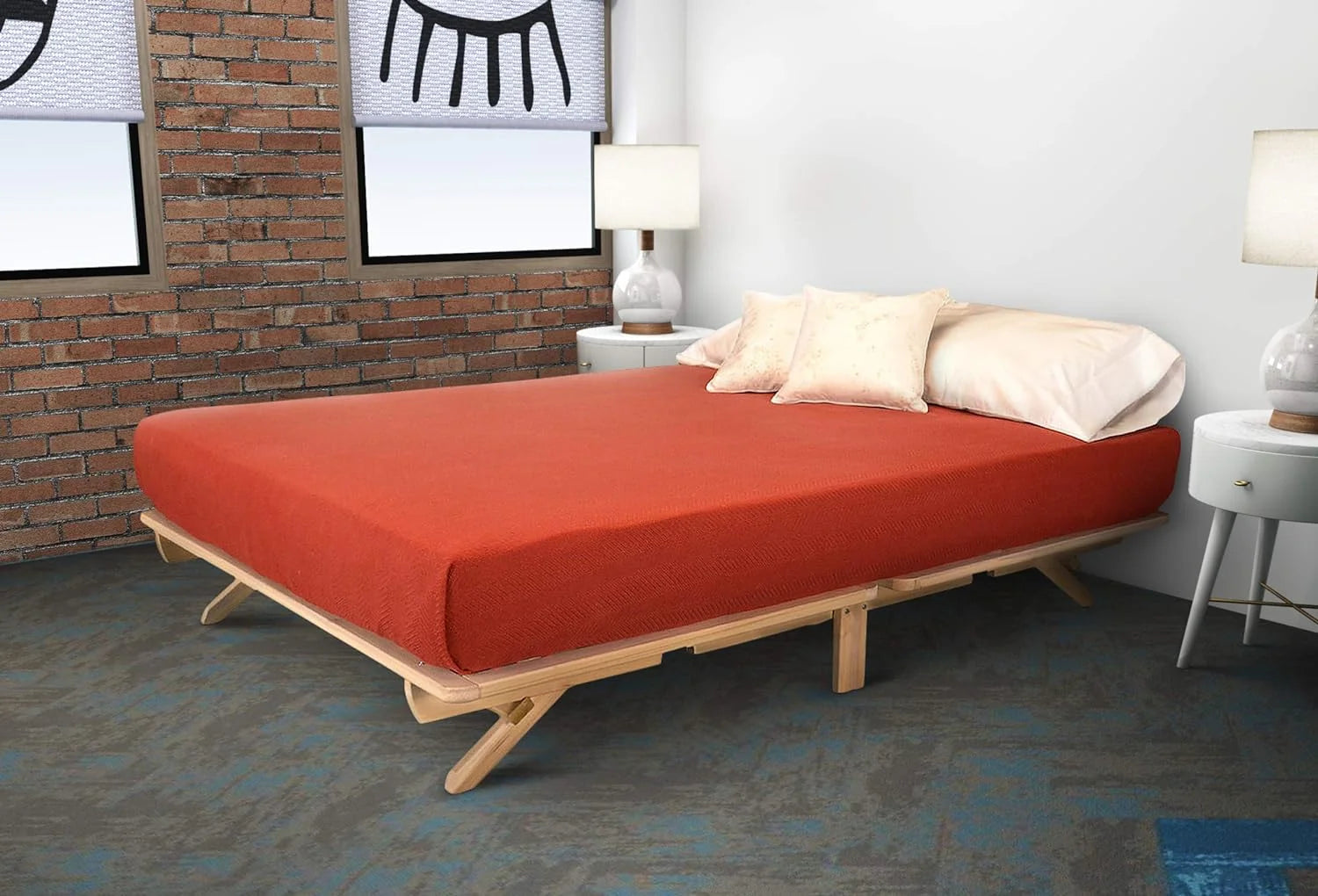 Queen Fold Platform Bed C16148