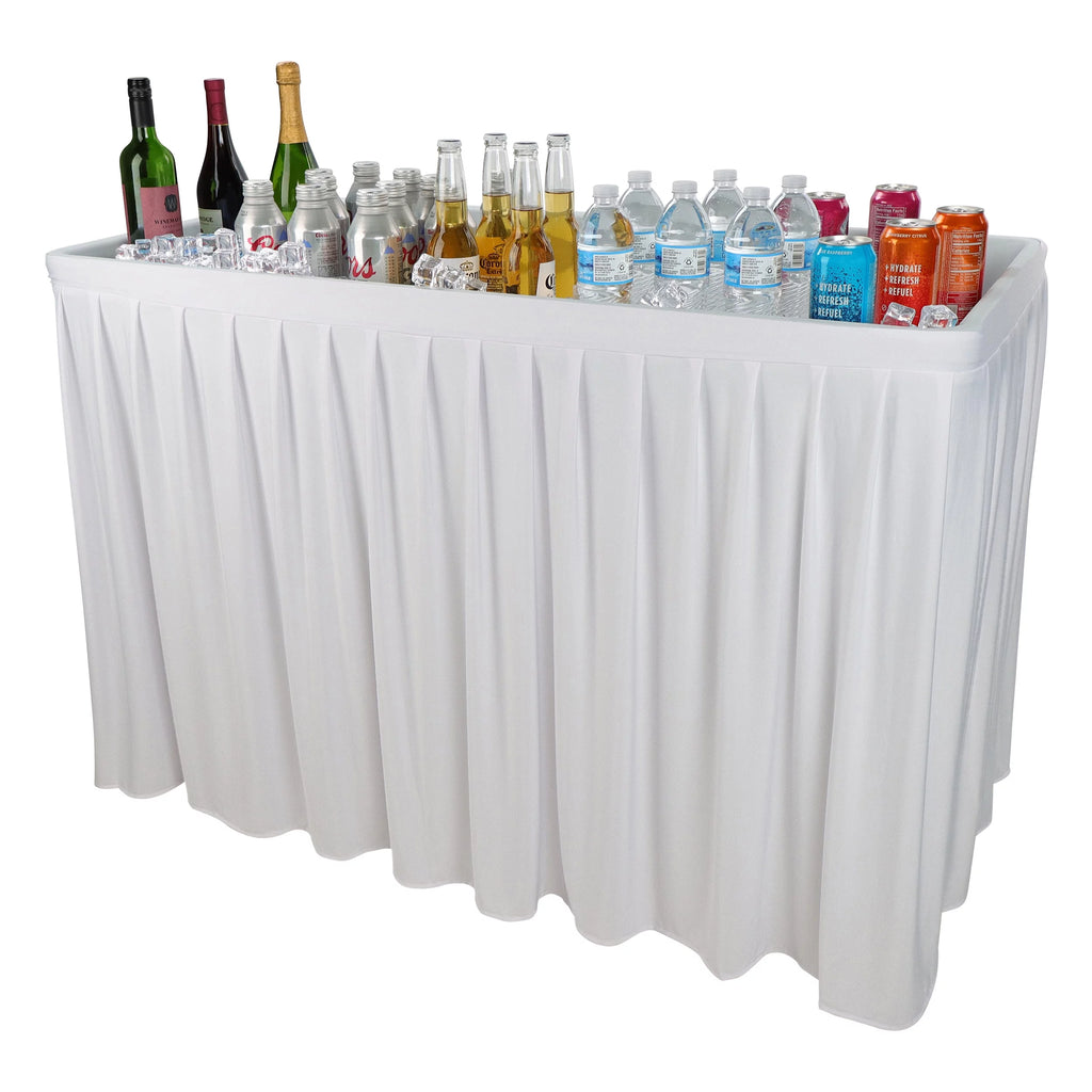 4ft Long Folding Ice Cooler Table B590809