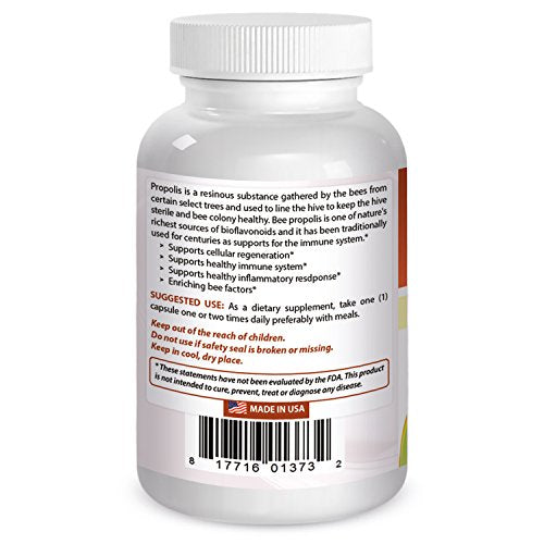 Bee Propolis 500 mg 120 Capsules Q27125
