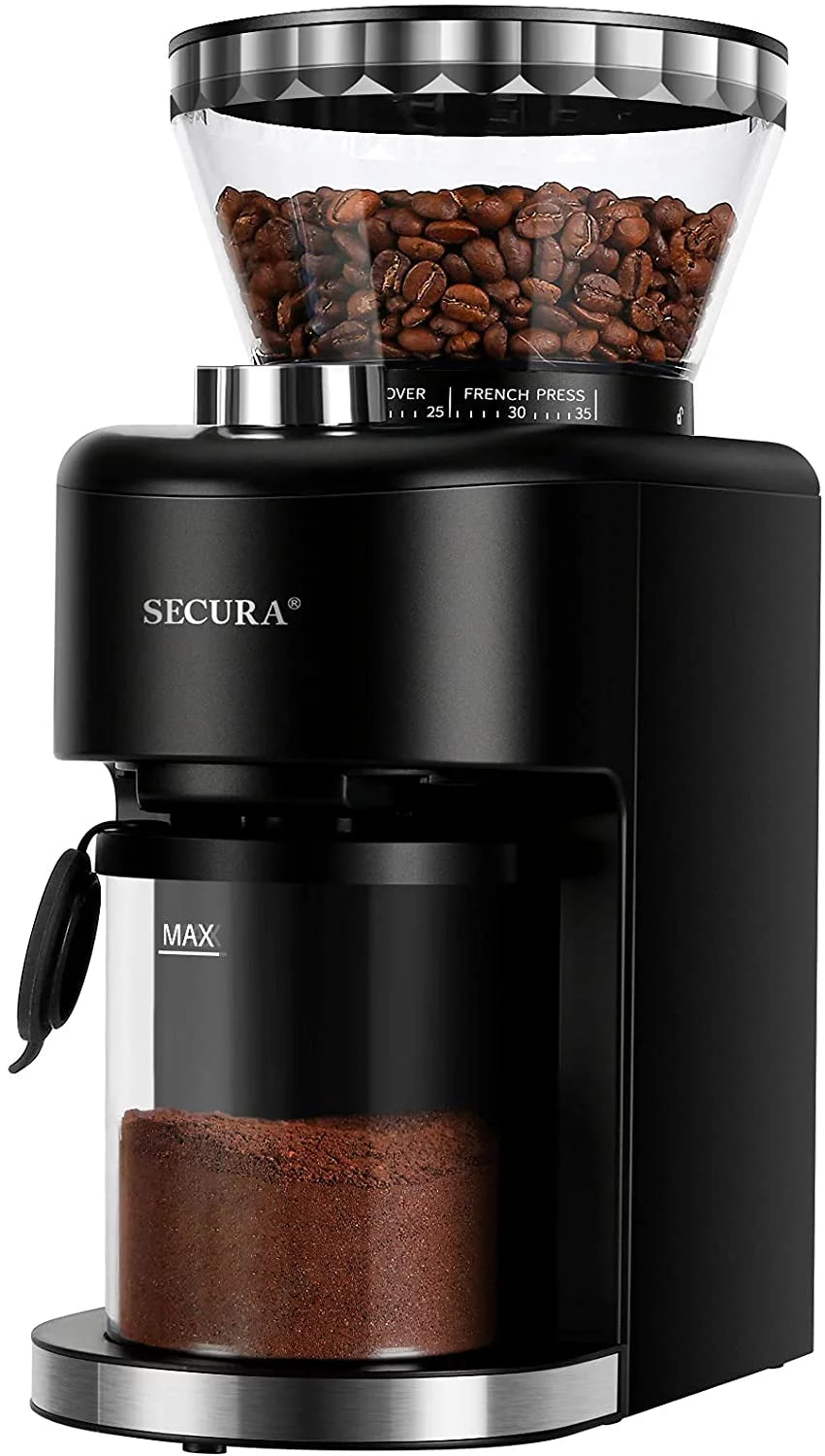 Conical Burr Coffee Grinder with 35 Grind Settings W6738
