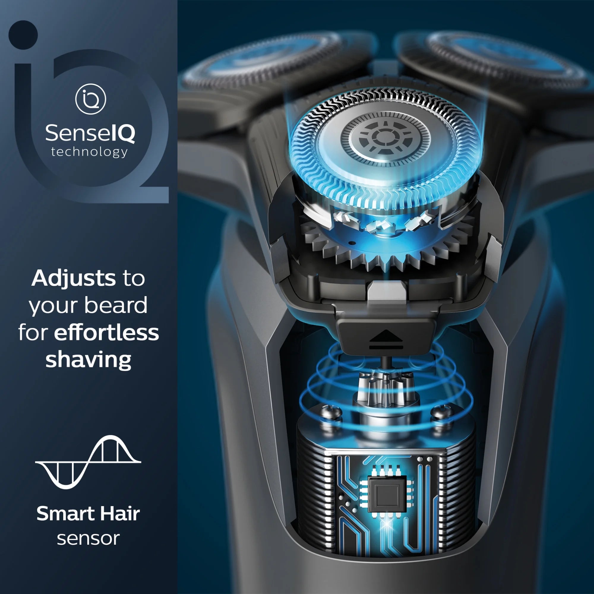 Rechargeable Wet & Dry Shaver with Pop-Up Trimmer P89705