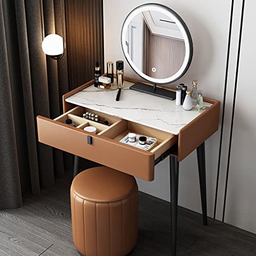 Storage Desk Vanity Table Set Dresser with Drawers Desk (L60cm) U510