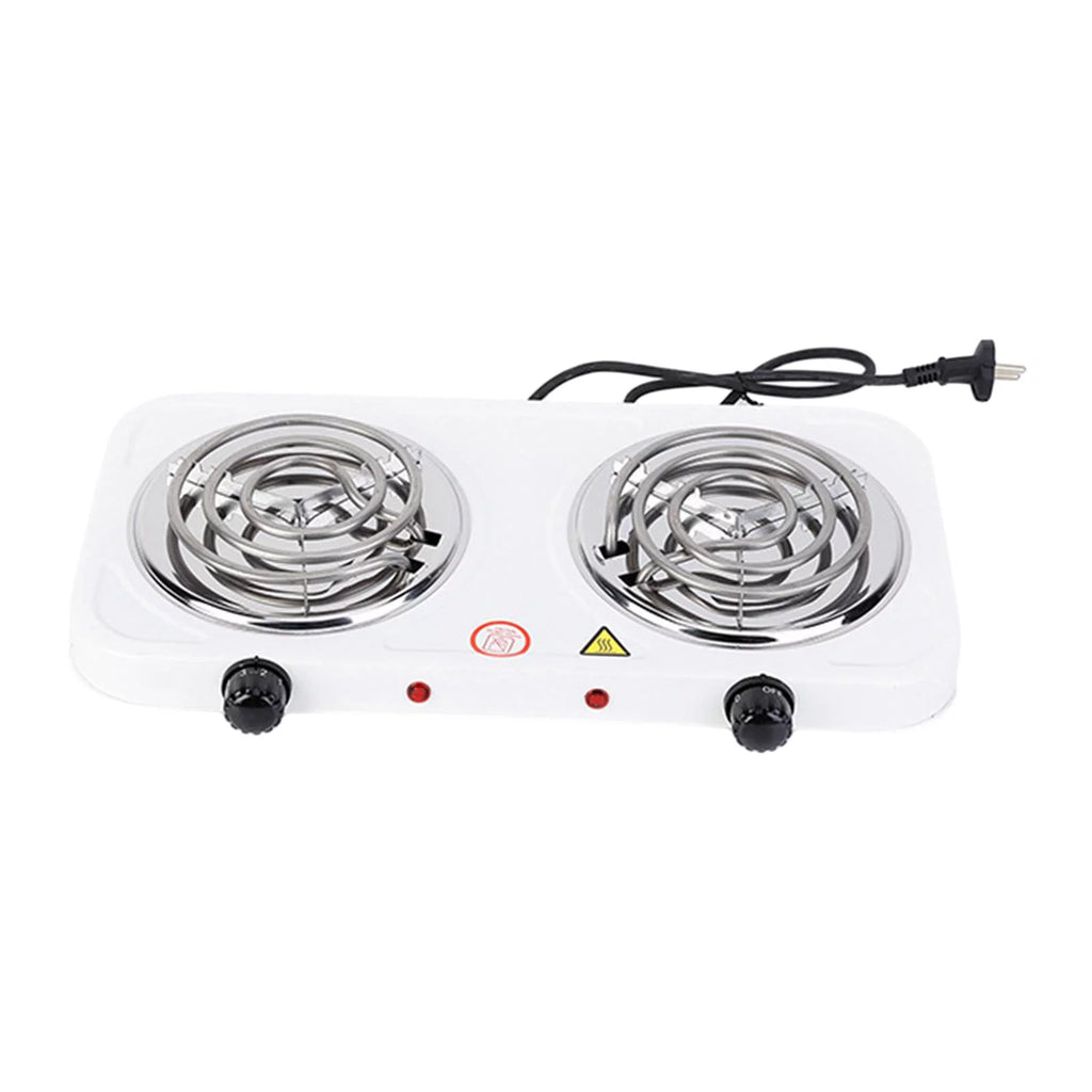 Compact Double Burner Electric Cooktop 2000W K3410