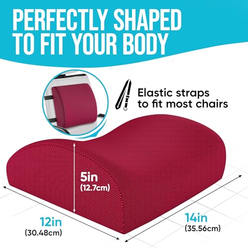 Blue Velour Memory Foam Seat Cushion K597167