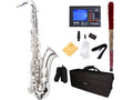 Nickel Plated B Flat Tenor Saxophone with Case and Mouthpiece L902549