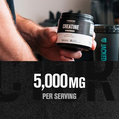 Creatine Monohydrate Powder 425g 85 Servings Unflavored C381