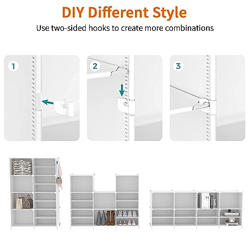 White 6 Cube Storage Shelves Q114866