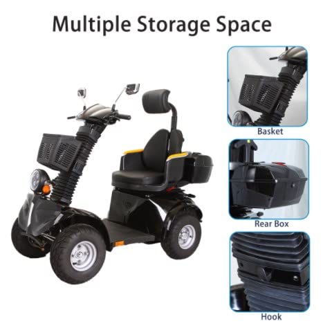 3-Speed Electric Mobility Scooter with 1000w K100