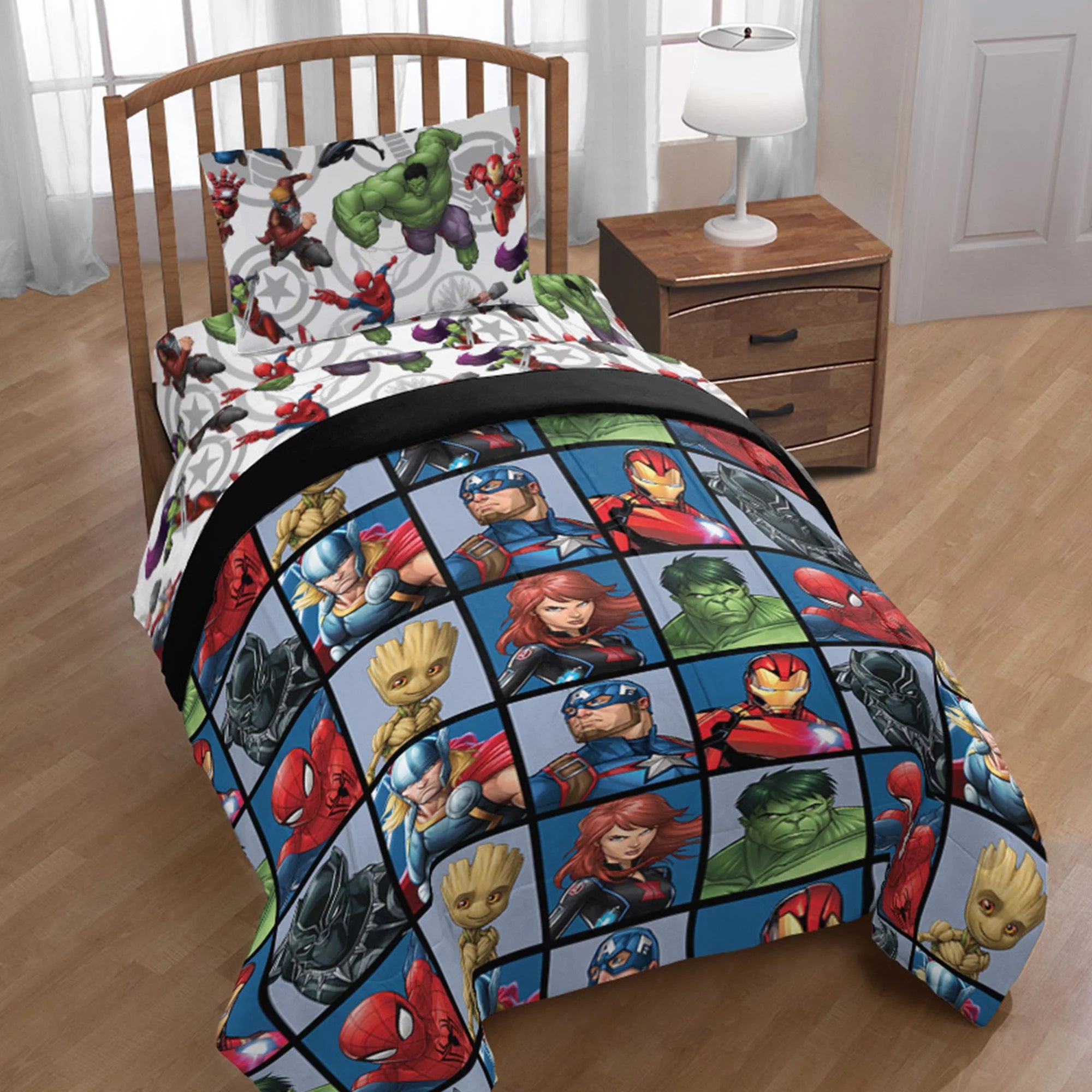 4 Piece Twin Bed-in-a-Bag, 100% Microfiber U5083
