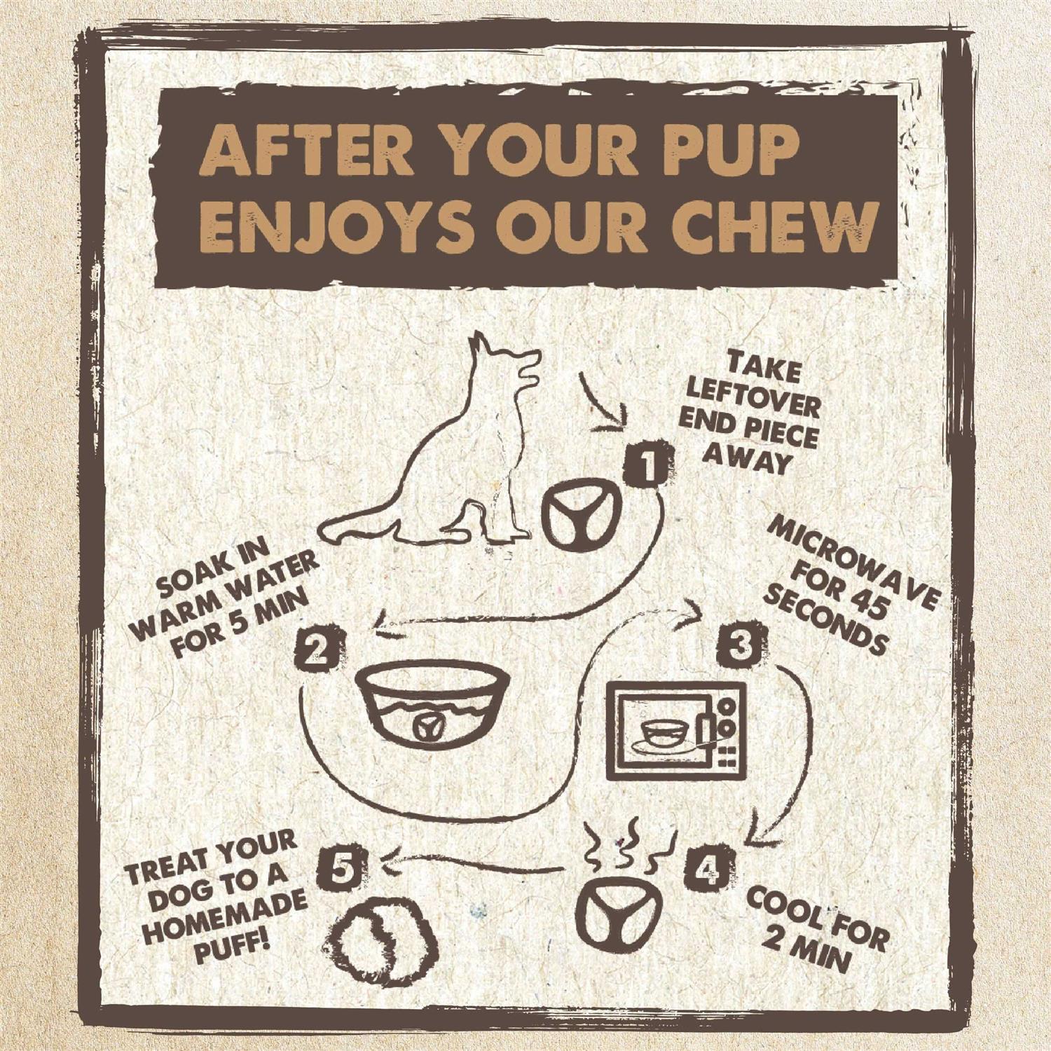 Yak Cheese Chews for Dogs All-Natural Long Lasting Pet Treats Odorless F87341
