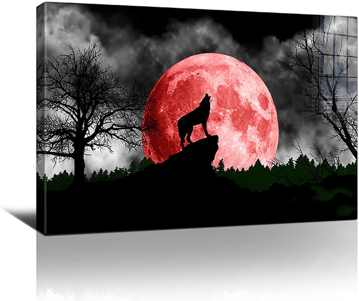 16x24 Inch Framed Canvas Print Wall Art M3980