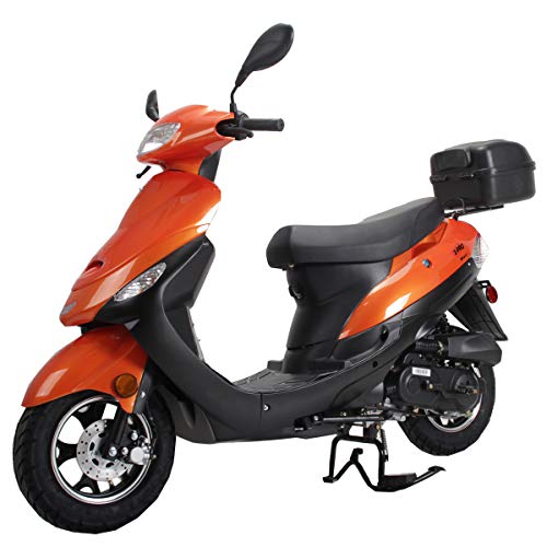 50cc Gas Moped with 10" Aluminum Wheels I80207