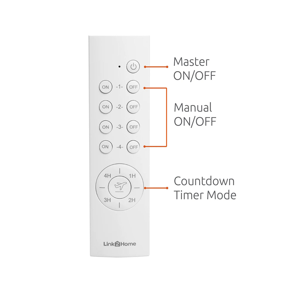 Wireless Remote Control Outlet Light Switch G862