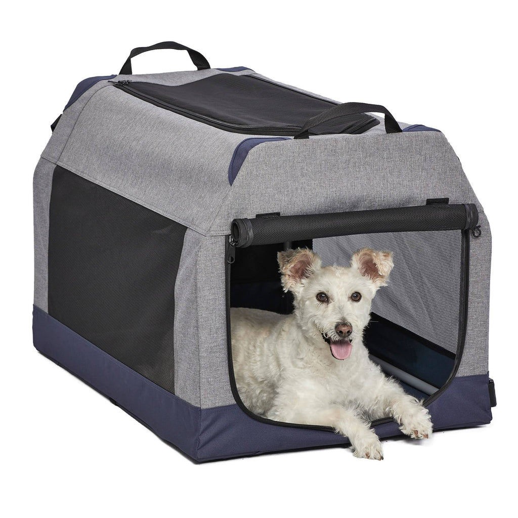 Gray Medium Dog Tent Crate J746780