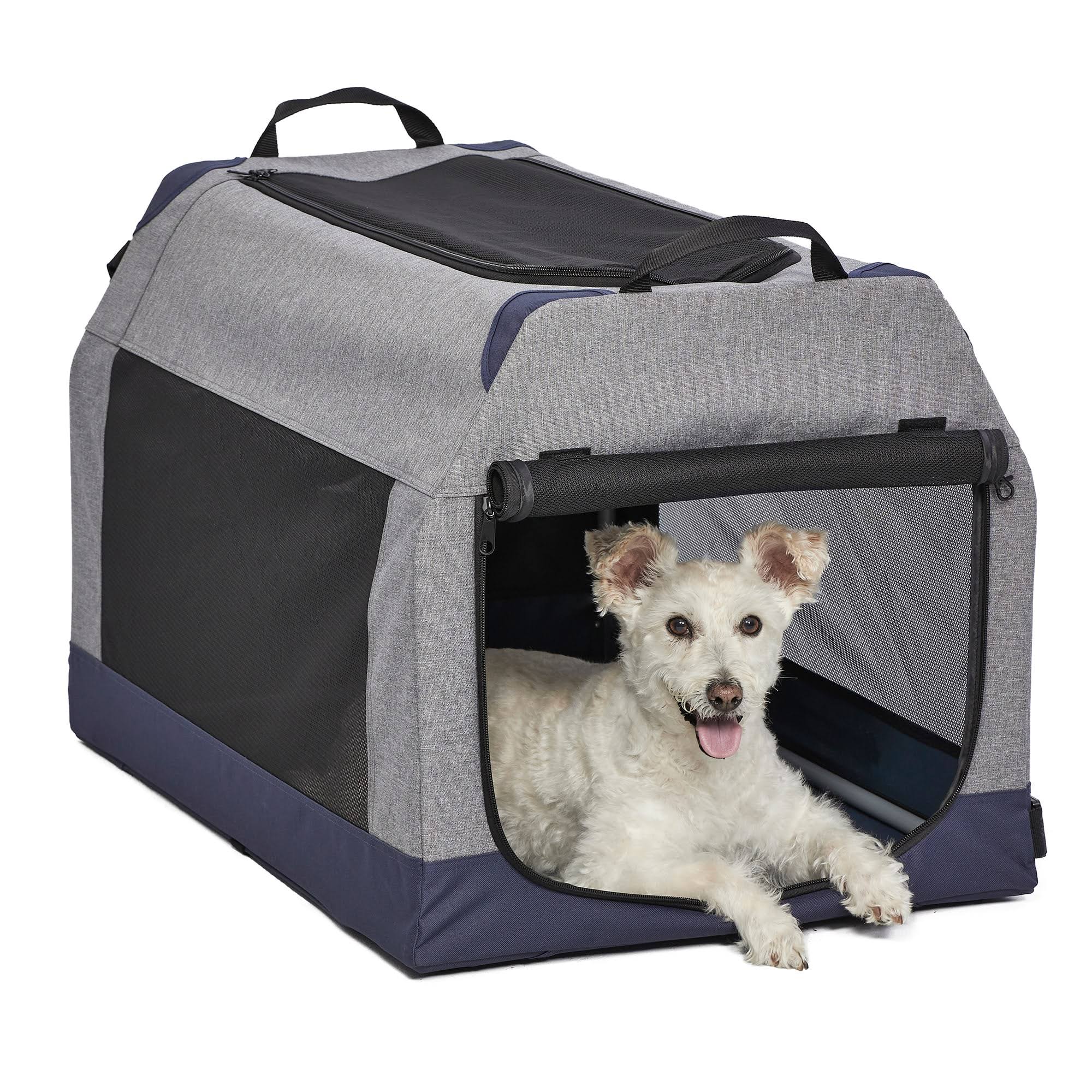 Gray Medium Dog Tent Crate J746780