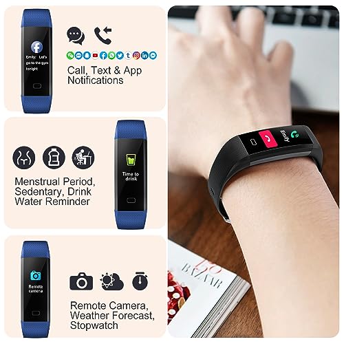 Fitness Tracker with Heart Rate Monitor, IP68 N27075