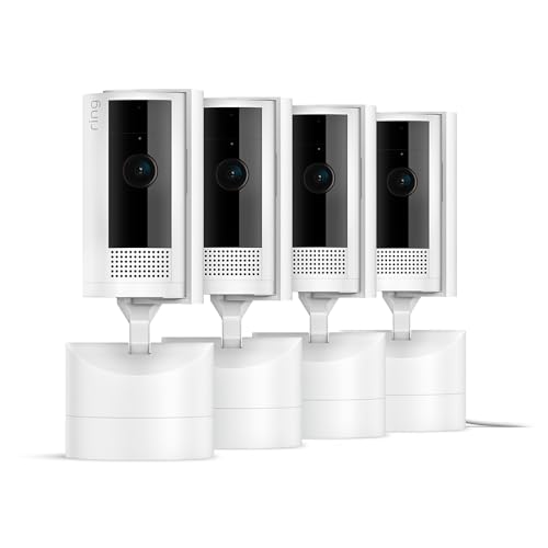 White 360° Pan-Tilt Indoor Cam with Two-Way Talk G327418