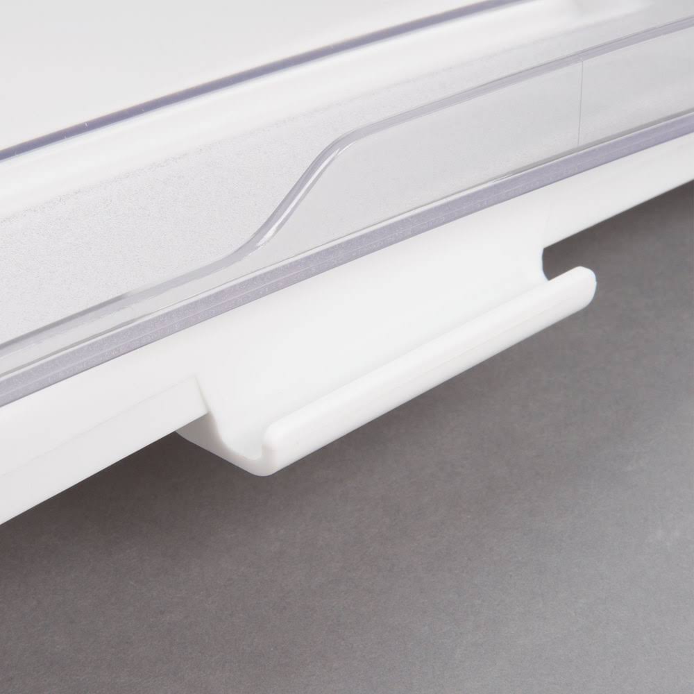 White Sliding Lid with 4-Cup Scoop N719306