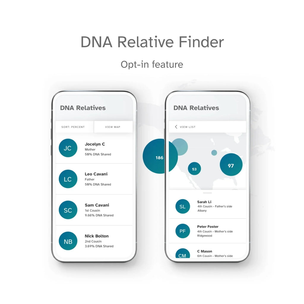 DNA Test Kit with 2750+ Geographic Regions P4349