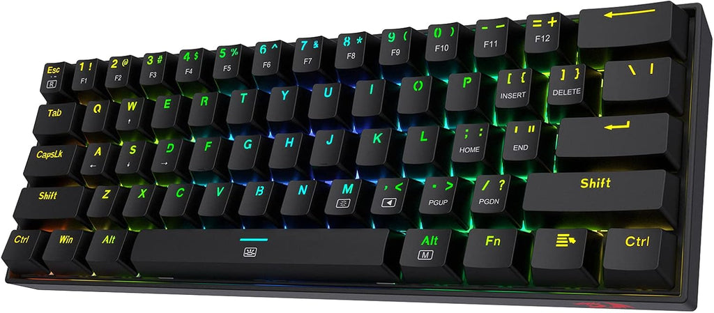 White 61 Keys Compact Mechanical Keyboard T87832
